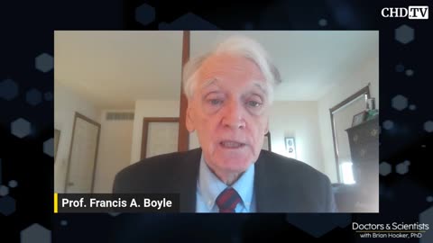 Attorney Francis Boyle Biological Warfare Programs The Wuhong Cover Up