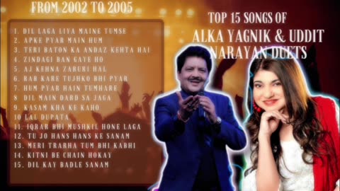 Best of Alka Yagnik & Uddit Narayan| Super Hit| Audio Juke Box | #Bollywoodsongs