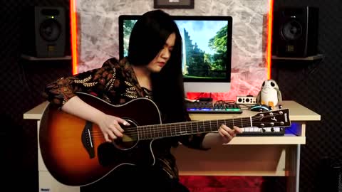 Lathi - Fingerstyle Guitar Cover | Josephine Alexandra (Weird Genius ft. Sara Fajira)