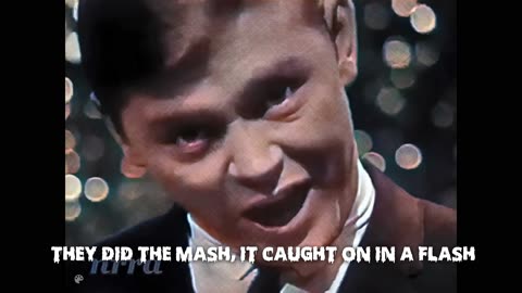 Bobby Pickett Monster Mash Lyrics in Color + Upscaled to 4K