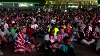 England fans disappointed over draw with USA