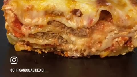 WHAT YOU THINK? LASAGNA
