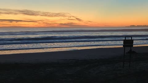 Nice Beach Sunset