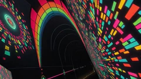 Intense Psychedelic Trip: Mind-Bending Journey Through Swirling Colors and Patterns