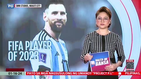 Argentine footballer na si Lionel Messi, "FIFA Player of 2023"