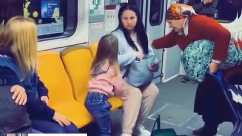3-Year-Old Girl Shares Lesson in Humility on the Metro!