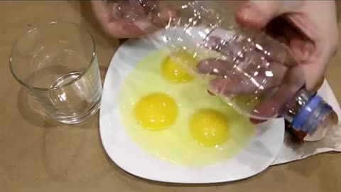 Easy way to remove egg yolks
