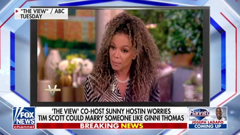 Tim Scott flames 'View' for concern over marrying 'a Ginni Thomas' type