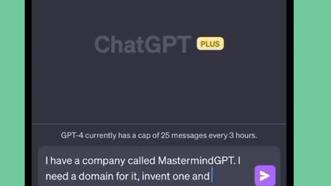 Chat gpt &domains