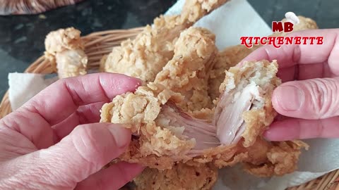 Crispy Outside, Juicy Inside: KFC style Fried Chicken | Kentucky Fried Chicken Spicy Crispy chicken