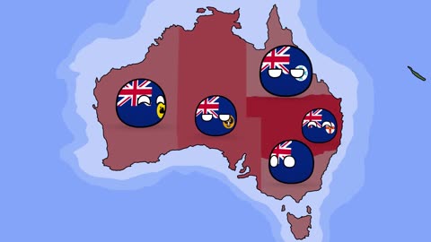 History of Australia - Eps 3 - Countryballs
