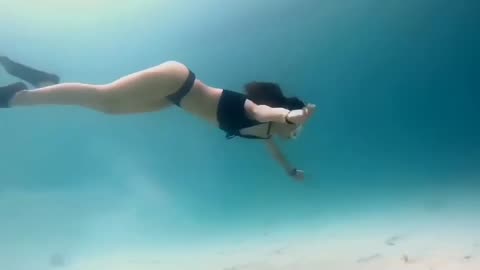 go under water