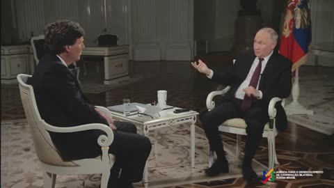 Tucker Carlson e Vladimir Putin • Trad. (Maria Valdes Zenenko) Dub. (Yuliana Titaeva) 2024,2,14 👀🔥