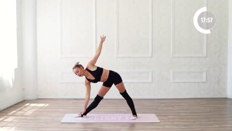Revitalize Your Body: 30-Minute Barre Yoga Flow for Definition and Flexibility I FIT MINDSS