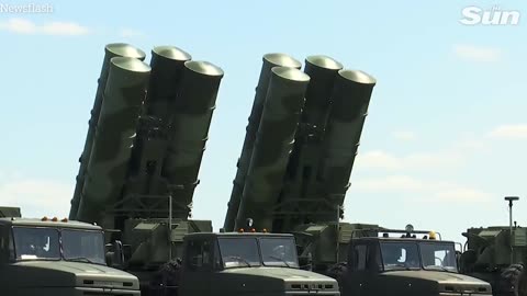 Fleet of Russian missile launchers 'take out drones mid-air'