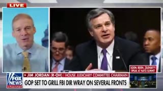 Jim Jordan Vows To Get Answers Out Of FBI Director Wray