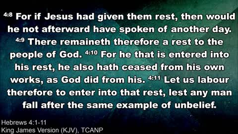 Jesus - Our Rest