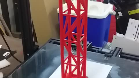 3d Printing Communication Tower Model 2