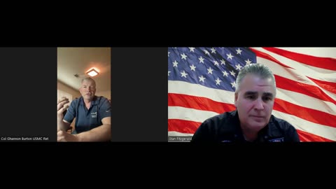 Colonel Ghannon Burton, USMC (Ret) endorsed by VFAF Veterans for Trump - Stan Fitzgerald Interview