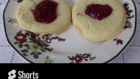 1922 Hard Egg Cookies & Jam