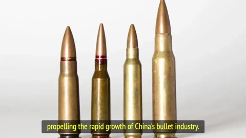 Chinese Bullet Innovation Rocks America! Costs Slashed by 90%, U.S. Imports 1 Billion Annually.