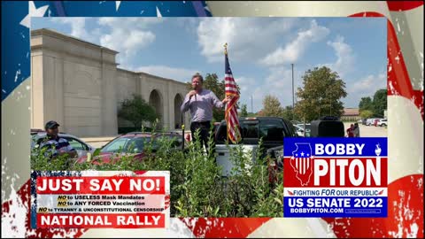Just Say No to Tyrannical Government Policies Rally Schaumburg 8/28/2021