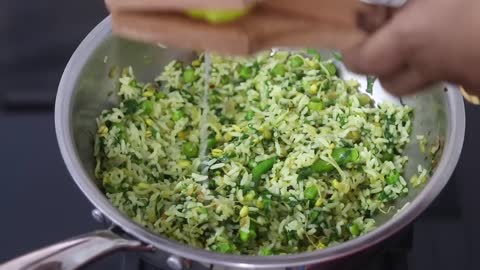 High Protein DINNER RECIPE For Weight Loss - Diet Recipes To Lose Weight - Sprouts Pulao Recipe