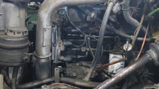 #1158 1996 Cummins DT466E Running Core Diesel Engine RTO