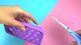 DIY POP IT PHONE CASE AT HOME - EASY AND QUICK