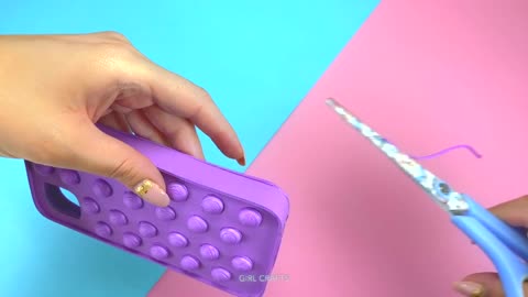 DIY POP IT PHONE CASE AT HOME - EASY AND QUICK