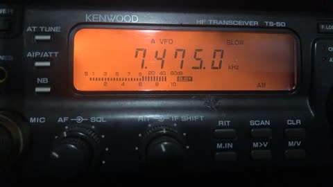 Radio Thailand News 1900z 7.475MHz