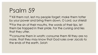 Psalm 59 Daily Devotion