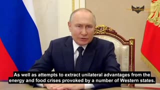 food crisis provoked by Western countries: President V. Putin 2023 speech