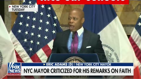 I don't know why this man is a Democrat. Eric Adams gets in trouble with the media over remarks