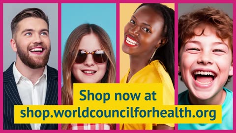 The World Council for Health Shop is NOW OPEN!