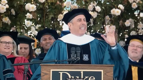 Seinfeld's AWESOME Duke Speech!