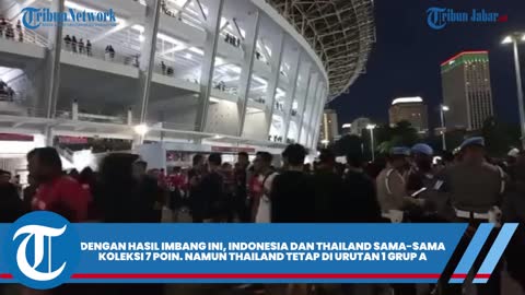 WITAN Sulaeman Gagal Cetak gol ke Gawang Kosong, Indonesia vs Thailand Piala AFF 1-1 Tanpa Klimaks