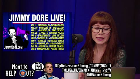 Post show superchats with Superchat Mischa (4/10/2024) | The Jimmy Dore Show w/Due Dissidence