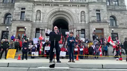 Victoria BC - Brian Peckford the last remaining author of Canada’s Charter of Rights and Freedoms