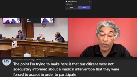 Madhava Setty, MD, Testimony in Support of Massachusetts Bill H.734 An Act Prohibiting Covid19 Vaccine as a Condition of Entry