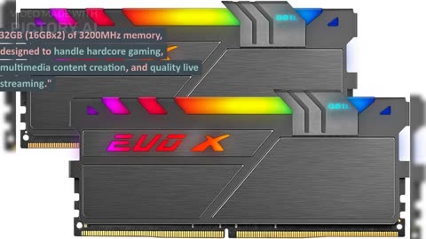 Level Up Your Rig: GeIL EVO X II DDR4 RAM - Unleash 32GB of High-Speed Gaming Mastery