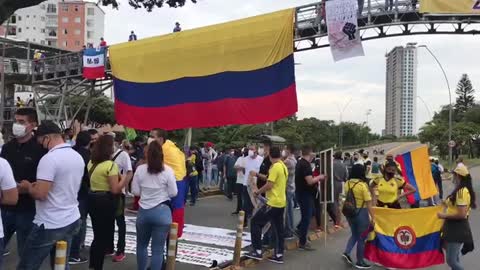 Puerta del Sol Paro Nacional 28A Santander