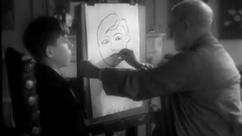 Artist Henri Matisse's Vintage Film explores the fascinating worlds of drawing and painting.