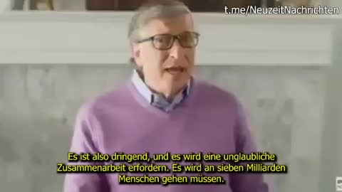 Bill Gates - Das eugenische Betriebssystem wird injiziert