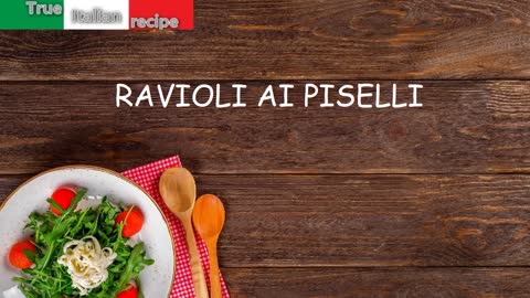 Ravioli ai piselli