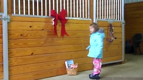 Santa makes an exception and a little girl gets the best gift ever