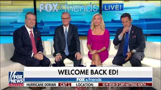 Ed Henry returns to 'Fox & Friends' after donating part of liver to sister