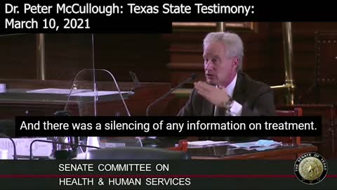 How has information been silenced by the media? By Dr. Peter McCullough