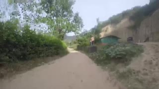 Video grabó intento de robo a ciclistas en la vía Girón - Zapatoca