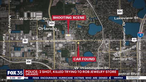 JEWELRY STORE OWNER OPENS FIRE, KILLS TWO OF FOUR ARMED ROBBERS